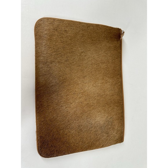 Gigi New York Uber Clutch Pony Hair Calf Hide 13.5\